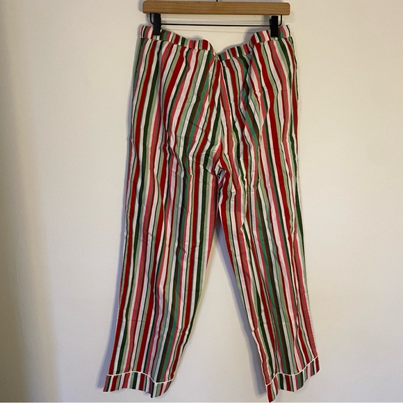 NWT Printfresh Women’s Candy Cane Stripe Long Sleep Set Christmas Size M Pjs - Picture 10 of 11